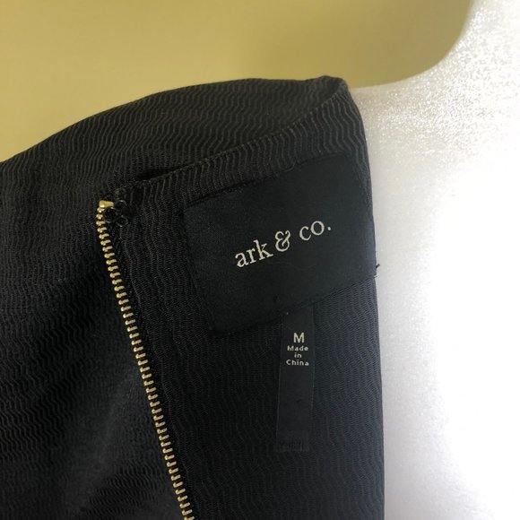 Ark & Co. Black midi dress LBD - Picture 8 of 8